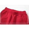 thumbnail image 7 of WIBACKER 2-9T Child Girl Boys' Athletic Sweatpants Kid Cotton Fleece Long Joggers Track Sport Pants, 7 of 7