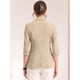 thumbnail image 4 of Chaqueta Tipo Cárdigan de Traje Formal con Mangas 3/4 y Solapa para Mujer Albaricoque S, 4 of 5