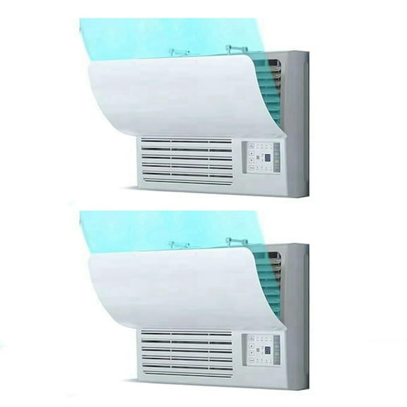 2X Window Air Conditioners Windshield Universal Room Air Conditioner Window Baffle - Prevent Direct Blowing of Cold Air