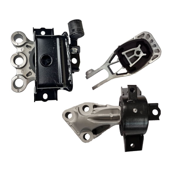 K4402 Engine Motor & Transmission Mount Kit 3pc Compatible with Fits 2014-2018 Chevrolet Sonic 1.8L w/o Sport Suspension Auto | A5935 A5726 A5597