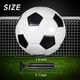 thumbnail image 2 of Pelotas de fútbol Deekin, tamaño 4, color negro, con bomba, 6 unidades, 2 of 6