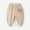 Beige, variant on XBASW Baby Toddler Embroidered Jogger Pants Thick Sweatpants for Boys Girls Warm Fleece Trousers for Fall Winter 6M-5T