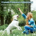 thumbnail image 4 of Ultrasonic Dog Bark Control Device, Dog Barking Deterrent Devices Dog Anti Bark Barking Dog, 2in1 Behavior Training 16.4 Range Variable Frequency Handheld LED Wrist Strap Indoor Outdoor, 4 of 9