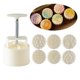 thumbnail image 5 of Molde para hornear y decorar pasteles de luna con diseño de flores, bombas de baño, regalo, duradero, 5 of 5