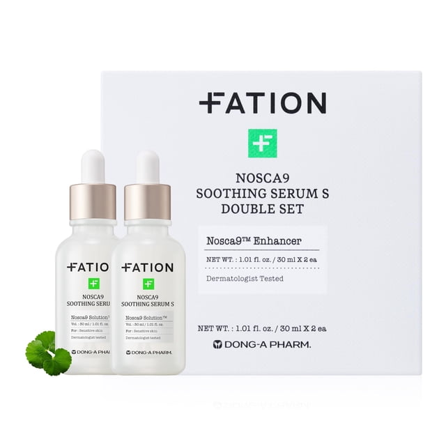 Serum Fation NOSCA9 Soothing S 60 ml (paquete de 2) para piel sensible