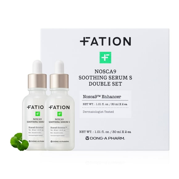 Serum Fation NOSCA9 Soothing S 60 ml (paquete de 2) para piel sensible