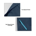 thumbnail image 4 of Little Donkey Andy Women's High Performance Waterproof Rain Pants Lightweight Breathable Golf Hiking Pants Navy Blue XL, 4 of 6