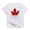 Cloud White, variant on CafePress - Red Maple Leaf Infant T Shirt - Infant T-Shirt