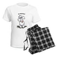 thumbnail image 4 of CafePress - Toy Poodle Manipulate Women's Light Pajamas - Women's Short Sleeve Print T-Shirt and Pants Light Cotton Pajama Set, 4 of 7