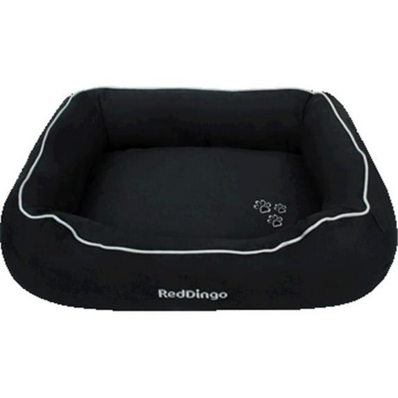 Red Dingo DN-MF-BB-ME Bed Donut Black, Medium
