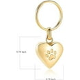 thumbnail image 2 of Cremation Ash Urn Keychain for Pet Ashes - Pet Urn Keychain for Ashes - Dog Cat Cremation Keepsake Memorial Urn Keychain Ash Holder for Women Men, 2 of 6
