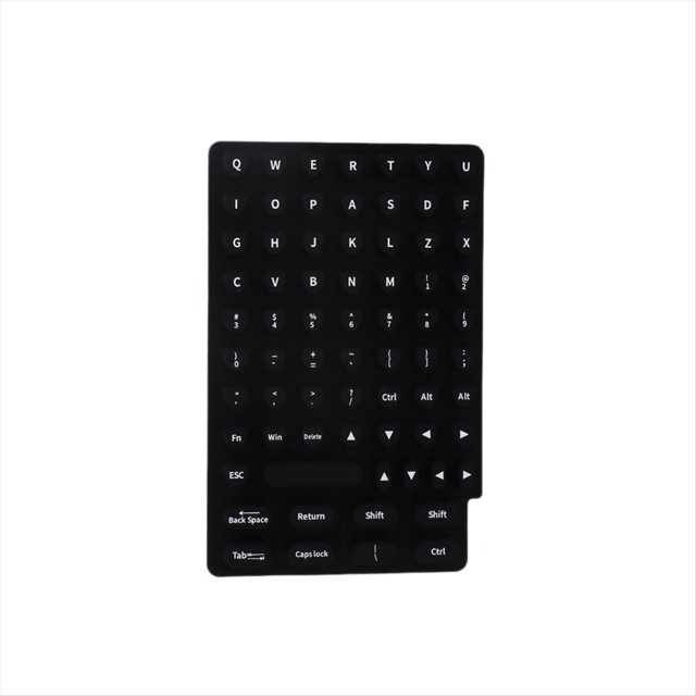 Almohadilla de Teclado para Manicura Femenina. Membrana Protectora para Dispositivos de Escritura de Oficina. Película para Teclado para Uñas Largas C