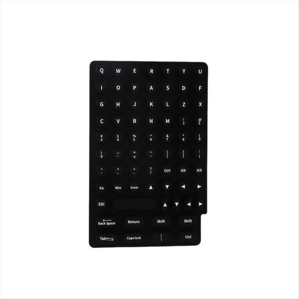 Almohadilla de Teclado para Manicura Femenina. Membrana Protectora para Dispositivos de Escritura de Oficina. Película para Teclado para Uñas Largas C