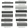 thumbnail image 3 of lanema 100Pcs Natural Craft Black For Art Craft Wedding Decoration, 3 of 21