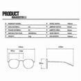 thumbnail image 5 of New Trend Large Frame One-Piece Uv400 Sunglasses Street Shooting Sunglasses for Men/Women Retro black red, 5 of 5