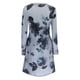 thumbnail image 5 of Vestido HUOGUO para mujer, cuello en O, manga larga, estampado floral, 5 of 5