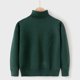 thumbnail image 1 of Cowsor Toddler Baby Boys Girls Knit Sweaters Turtleneck High Collar Fall Winter Soft Warm Sweater Pullover Tops, 1 of 7