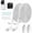20 FT, variant on 10FT L-Shaped Power with Charger for Cam Pan V3, 2 Pack | Flat 90? USB power cord with adapter; also fits Blink Outdoor 3rd Gen. Not for Cam V3