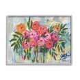 thumbnail image 4 of Kait Roberts Abstract Rotary Spring Flower Roses Shabby Chic Painting 14" x 11" Framed Painting Art Print, by Stupell Home Décor, 4 of 5