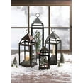 thumbnail image 5 of Eastwind Gifts 10016944 Rustic Silver Contemporary Lantern, 5 of 5
