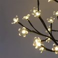 thumbnail image 4 of Cherry Blossom Bonsai Tree, 48 LED Lights, Base, Warm White Lights, Ideal as Night Lights, Home Gift IdeaArtificial Tabletop Bonsai Tree Lights - DIY Bonsai Tree Lights Cherry Blossom, 4 of 4