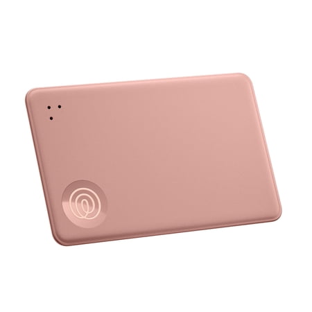 Life360 Tile Slim - Wallet Finder Bluetooth Tracker and Item Locator for Luggage Tags Passports and More. Both iOS and Android Compatible. Phone Finder. 1-Pack (Blush)