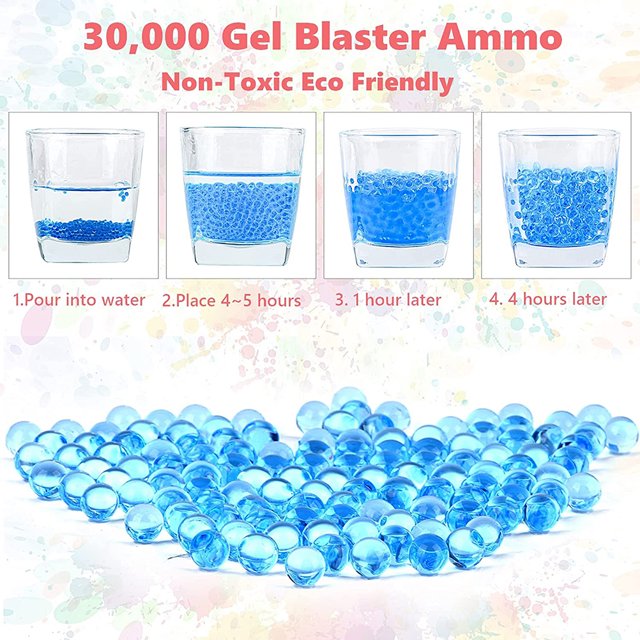 Juguete De Tiro De Bola De Agua Juguete De Tiro De Agua Al Aire Libre Juguete De Tiro De Bola De Gel Juguete De Tiro De Bola De Agua De Graffiti De Piña Eléctrica Con 10000 Bolas ANGGREK CB1034