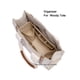 thumbnail image 2 of Bolsa de fieltro para maquillaje con portavasos, bolso de mano de lujo para mujer y moldeador de bolsos, organizador de bolsos apto para bolso Woody, 2 of 5