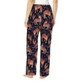 thumbnail image 3 of Balery Leopard Print print Women's Pajama Pants,Ultra Lightweight Pjs,Lounge Pant-Large, 3 of 9