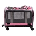 thumbnail image 1 of Bolsa de transporte Plegable para mascotas jinwen Estuche de asas lavable Rosado Bolso Puppy Carrier, 1 of 8