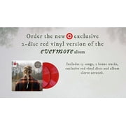 Taylor Swift - Evermore Exclusive Limited Edition Red 2x LP Vinyl Record