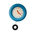 thumbnail image 4 of veasfak Round Wall Clock Analog Clock Housewarming Easy to Read Silent Hanging Clock With Pendulum, 4 of 9