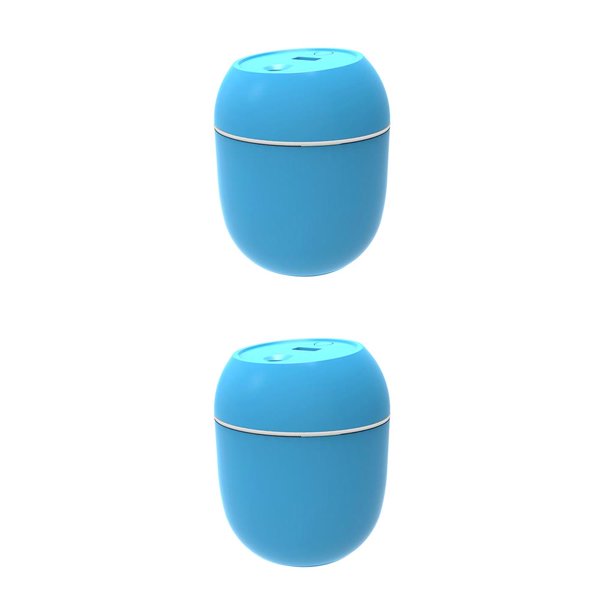 Humidificador de aire Toystoory Niebla de escritorio Mini dispositivo de aromaterapia Azul 2piezas