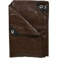 thumbnail image 1 of czcpp-Stansport Reinforced Brown Rip-Stop Tarp, 1 of 4