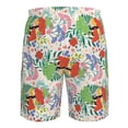 thumbnail image 6 of Kdxio Mushroom and Frogs Pattern Mens Casual Shorts - Drawstring Summer Beach Sports Shorts for Men, 6 of 9