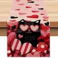 thumbnail image 1 of New Valentine's Day Table Flag Holiday Party Table Decoration Tablecloth Pad Tea Table Cloth, 1 of 4