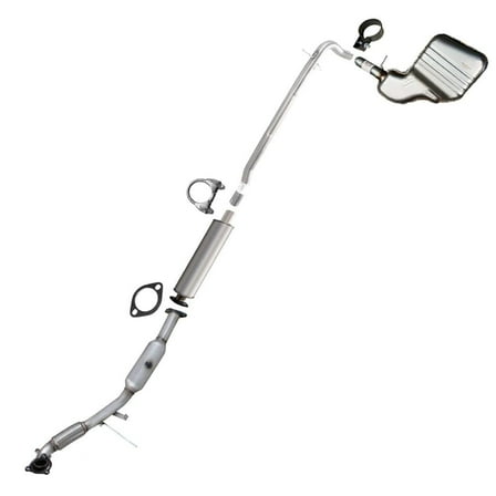 EPA Approved-Catalytic Resonator Muffler kit fits: 2003-2009 Volvo S60 2.5L