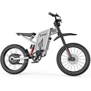 50MPH Freego X2Pro Electric Motorcycle for Adults 6000W(Peak) Motor 60V 30Ah Battery Electric Bicycle Full Suspension Ebike