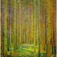 thumbnail image 2 of CafePress - Gustav Klimt Pine Forest - Unique Fabric Shower Curtain 70" x 72", 2 of 3