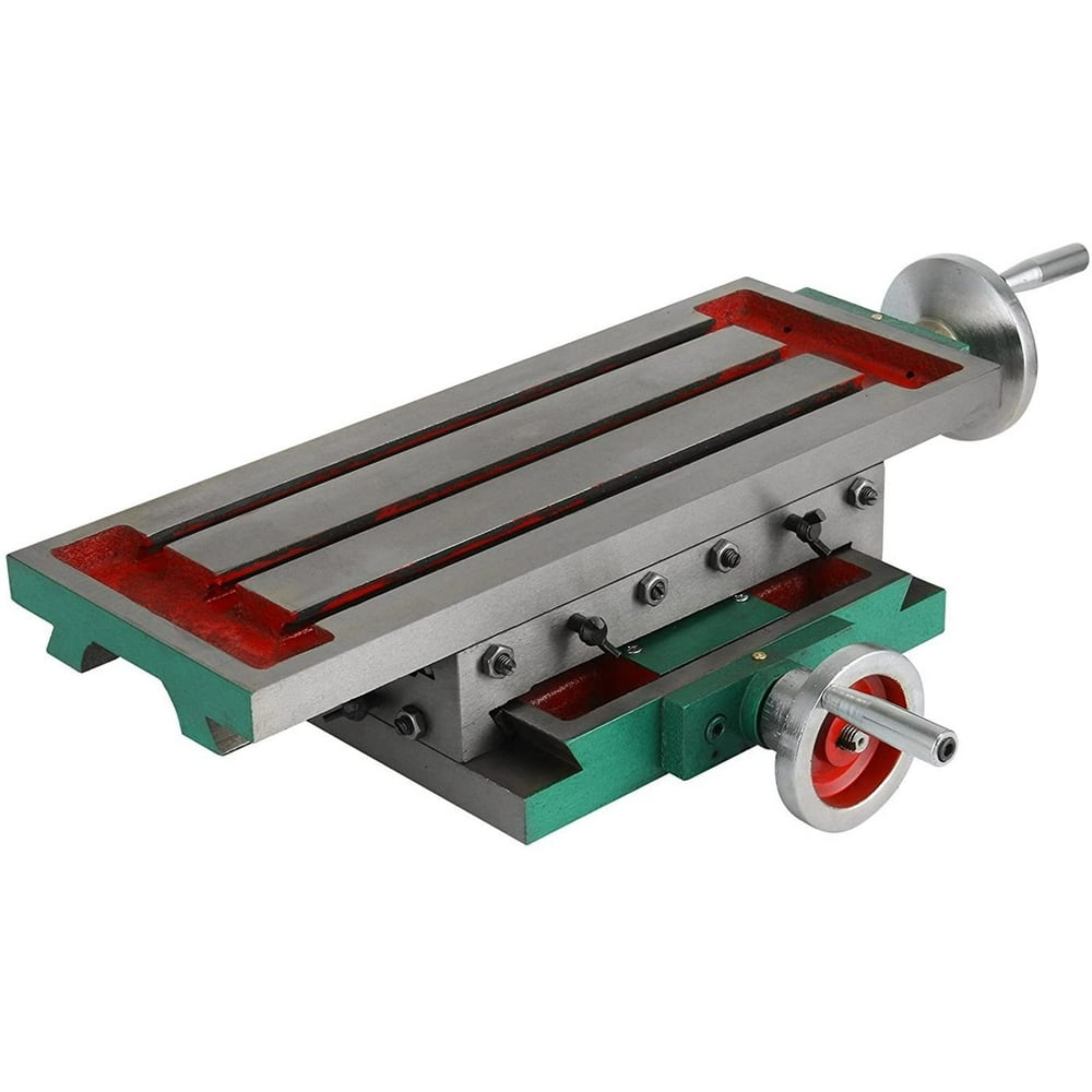 VEVOR Compound Milling Machine Work Table 2 Axis Cross Slide Bench Drill Vise Fixture Walmart