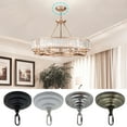 thumbnail image 3 of Pebbuoy Ceiling Light Canopy Kit with Heavy-Duty Replacement Cover Plate Easy to Install Pendant Light Chandelier Canopy Holder, 3 of 7