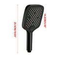 thumbnail image 3 of BVXEEP Shower Head, Shower Head - High Pressure Handheld Shower Head -3- Spray Elderly and Children Handheld Shower Head Can be Used in Home and Gyms, 3 of 9