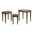 thumbnail image 2 of Winsome Wood Regalia 3-Pc Nesting Table Set, Walnut Finish, 2 of 5