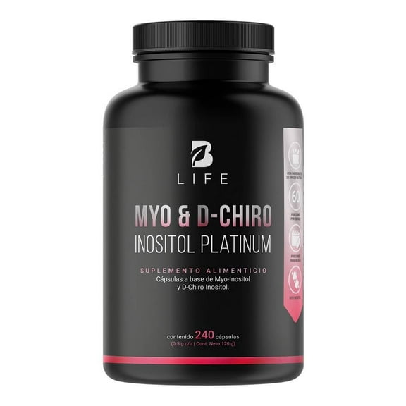 Suplemento Alimenticio Blife Myo & DChiro Inositol Platinum 240 Cápsulas