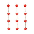 thumbnail image 1 of 3x decoración del Día de San Valentín 2023 luces de ventana de Navidad adornos colgantes de corazón de amor decoraciones para árboles de Navidad para , estilo A, 1 of 8