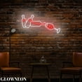 thumbnail image 3 of Glowneon Wine Glass Bottle Led Light, Wine Home Bar Neon Decorations, 3 of 5