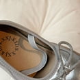 thumbnail image 4 of Girls Dress Shoes Ankle Strap Flats School Uniform Oxfords Wedding Party Bow Flower Shoes Comfort Loafers, 4 of 8