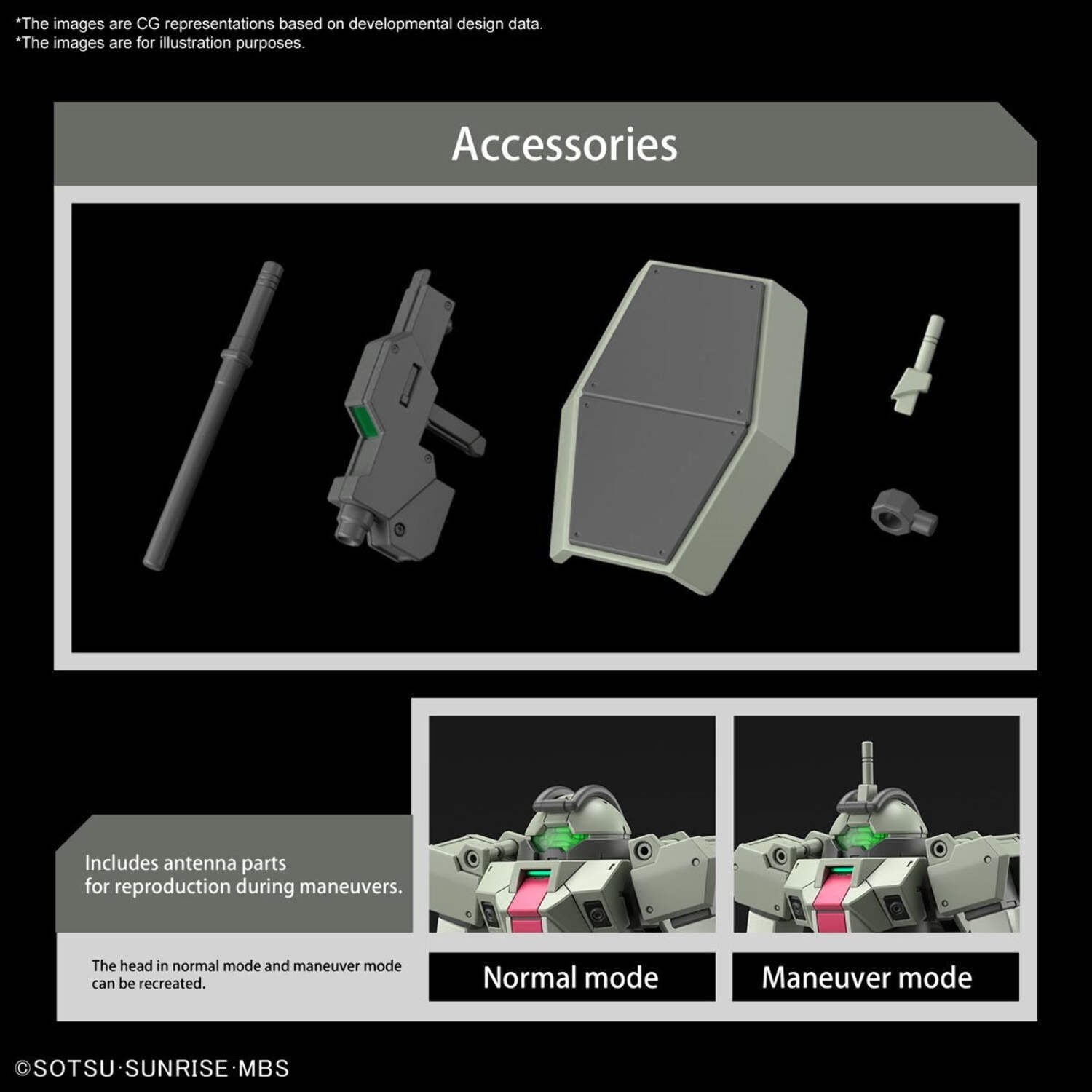 Gundam Witch Mercury Demi Trainer 1:144 Model Kit