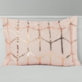 thumbnail image 6 of Your Zone Casual Pink Geometric 4 Piece Comforter Set, Full/Queen, 6 of 6