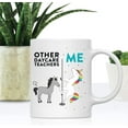 thumbnail image 2 of CTDream Funny Quirky 11oz. Ceramic Coffee Tea Mug Thank You Gift, Other Daycare Teachers Me, Horse Unicorn, 1-Pack, 2 of 7